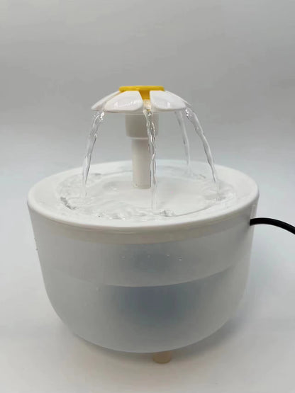 Fuente de agua para mascotas con filtro automático